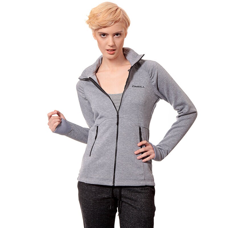 dámská mikina O'NEILL FLEECE MIKINA PWTF HEAT 4552038001 ŠEDÁ