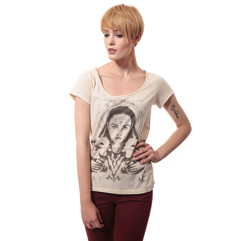 dámské tričko O'NEILL TRIČKO LW COYOTE 4573321013 BÍLÁ