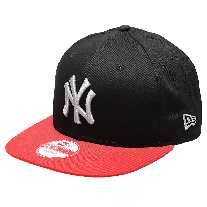 dětská kšiltovka NEW ERA ČEPICE COTTON BLOCK 6 NEW YORK YANKEES 80000781 ČERNÁ