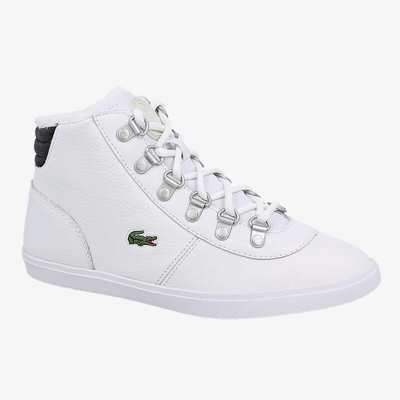 dámské zimní boty (obuv) LACOSTE LELEX HHI 728SPW11332A7 BÍLÁ