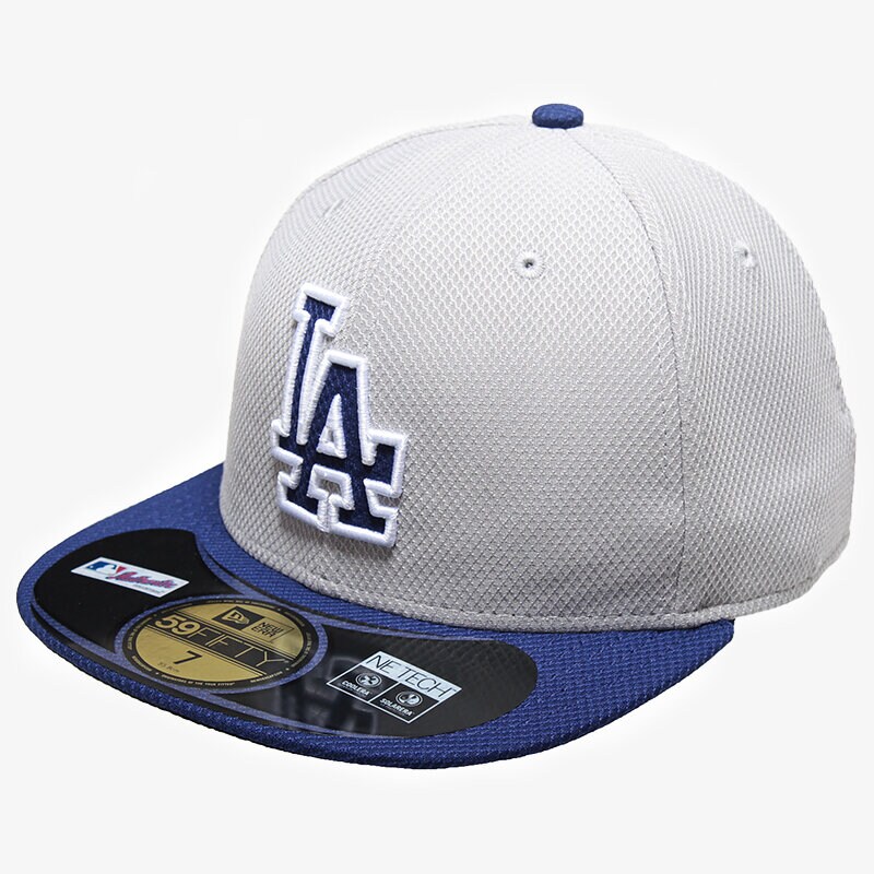 dětská kšiltovka NEW ERA ČEPICE DIAMOND ERA LOS ANGELES DODGERS 10757139 ŠEDÁ