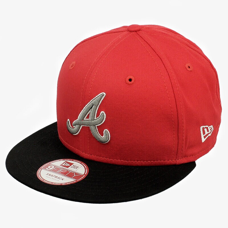 dětská kšiltovka NEW ERA ČEPICE TRICOL BASIC ATLANTA BRAVES 80046612 ČERVENÁ
