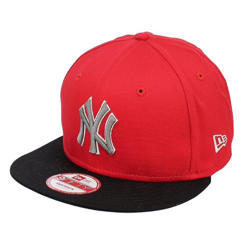 dětská kšiltovka NEW ERA ČEPICE TRICOL BASIC NEW YORK YANKEES 80046617 ČERVENÁ