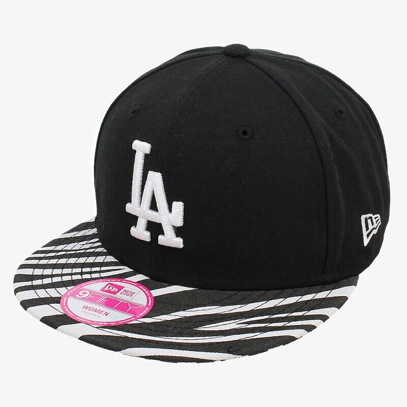 dámská kšiltovka NEW ERA ČEPICE PRINT SAFARI LOS ANGELES DODGERS 80064083 ČERNÁ
