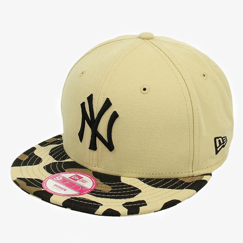 dámská kšiltovka NEW ERA ČEPICE PRINT SAFARI NEW YORK YANKEES 80064086 BÉŽOVÁ