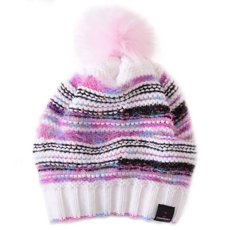 dětská čepice CONFRONT ČEPICE ZIMNÍ NORA MULTIKOLOR NORA VÍCEBAREVNÁ