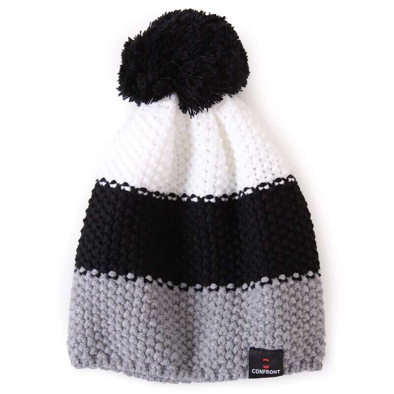 dětská čepice CONFRONT ČEPICE ZIMNÍ HOOP BLACK 110 P04HOOP110UNI ČERNÁ