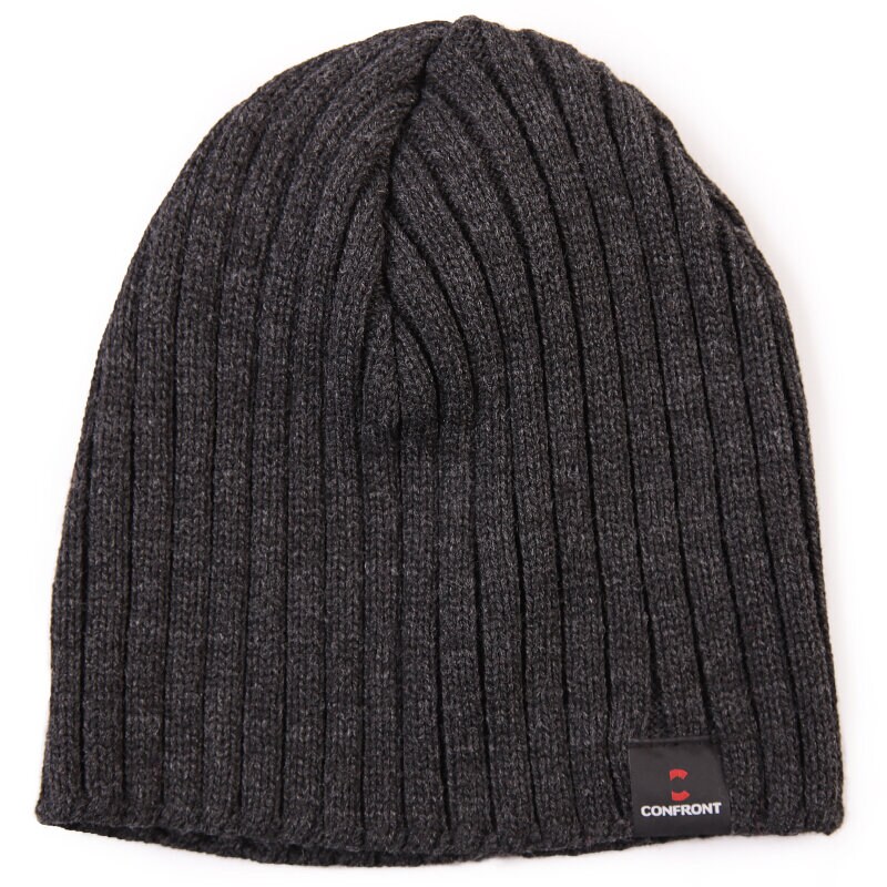dětská čepice CONFRONT ČEPICE ZIMNÍ K PAX BLACK 110 P04KPAXGREY133 ČERNÁ