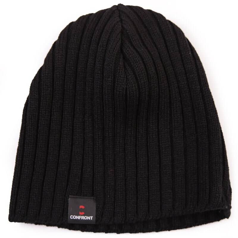 dětská čepice CONFRONT ČEPICE ZIMNÍ K PAX GREY 133 P04KPAXBLACK110 ČERNÁ