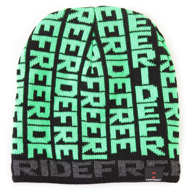 dětská čepice CONFRONT ČEPICE ZIMNÍ AXE FREERIDE GREEN 372 P04AXE372UNI ZELENÁ