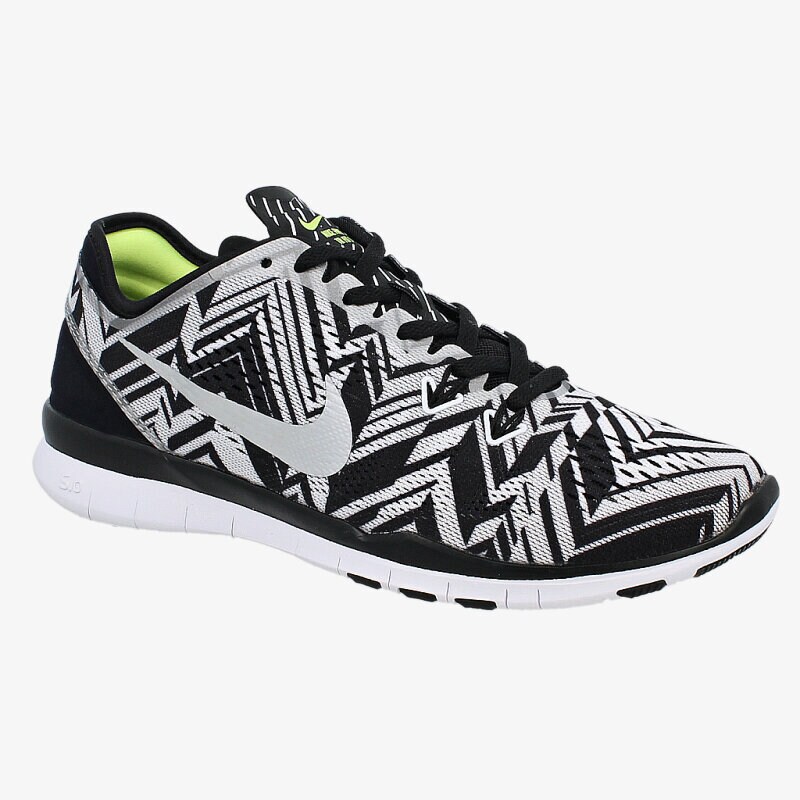 NIKE WMNS FREE 5.0 TR FIT PRT  704695001 ČERNÁ