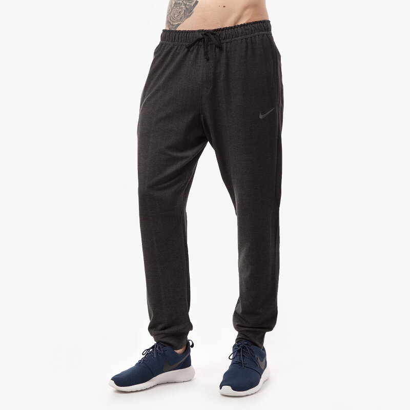 pánské kalhoty NIKE KALHOTY  DRI-FIT TOUCH FLEECE PANT 644291010 ČERNÁ