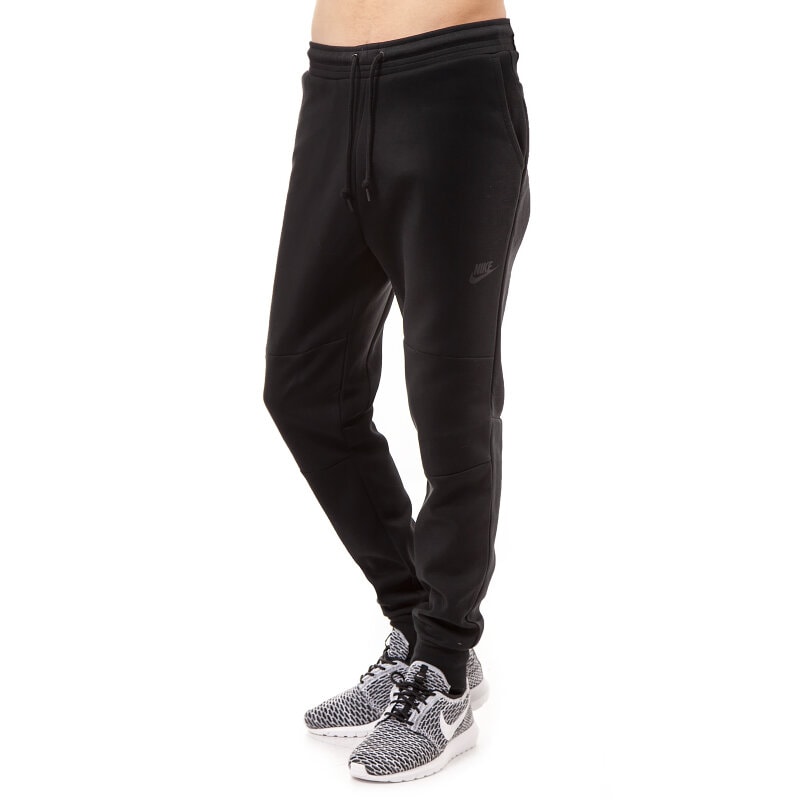 pánské kalhoty NIKE KALHOTY  TECH FLEECE PANT 1 MM 545343011 ČERNÁ