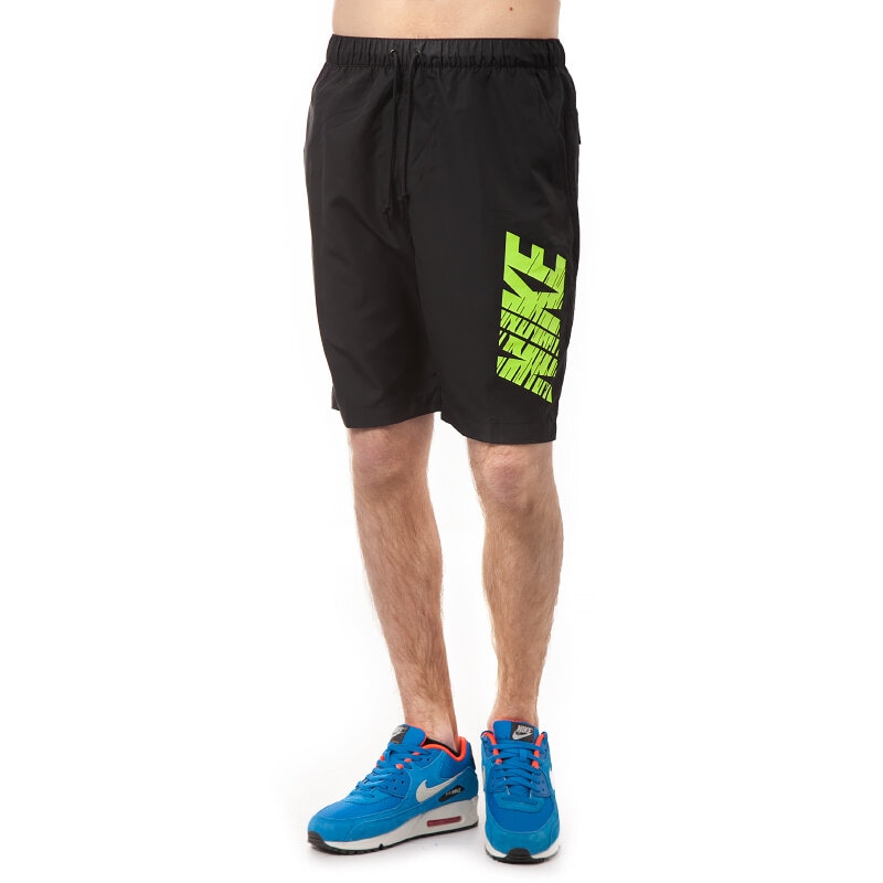 pánské kraťasy NIKE ŠORTKY  SWEEPER WVN SHORT 644854010 ČERNÁ
