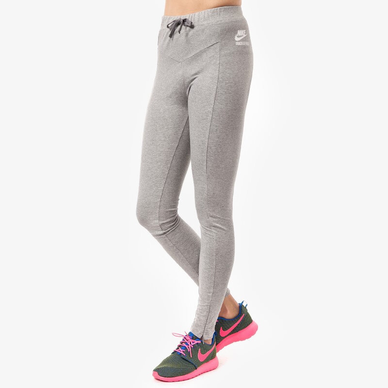 dámské kalhoty NIKE KALHOTY  RU NTF TRACK PANT 646523063 ŠEDÁ