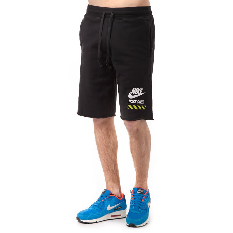 pánské kraťasy NIKE ŠORTKY  AW77 ALUMNI-RU NTF 644110010 ČERNÁ