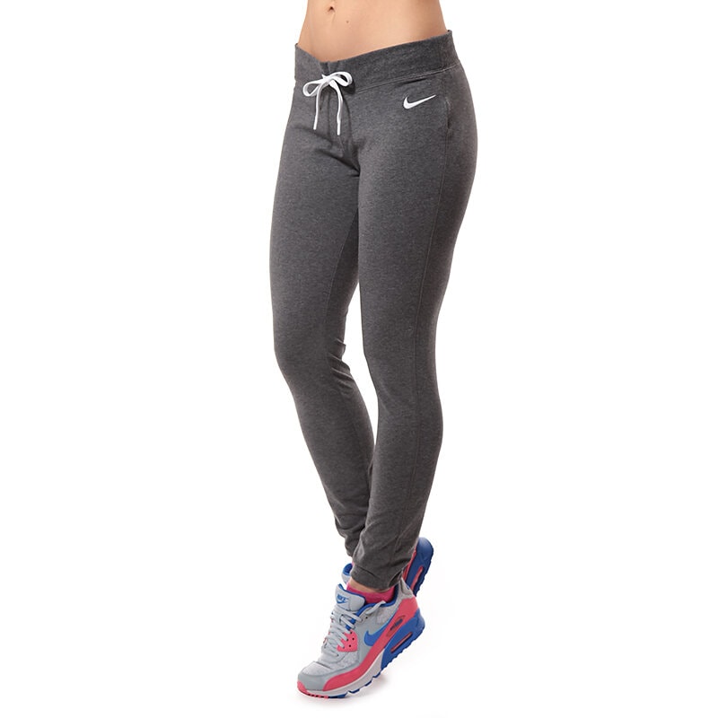 dámské kalhoty NIKE KALHOTY  JERSEJ PANT 617330071 ŠEDÁ
