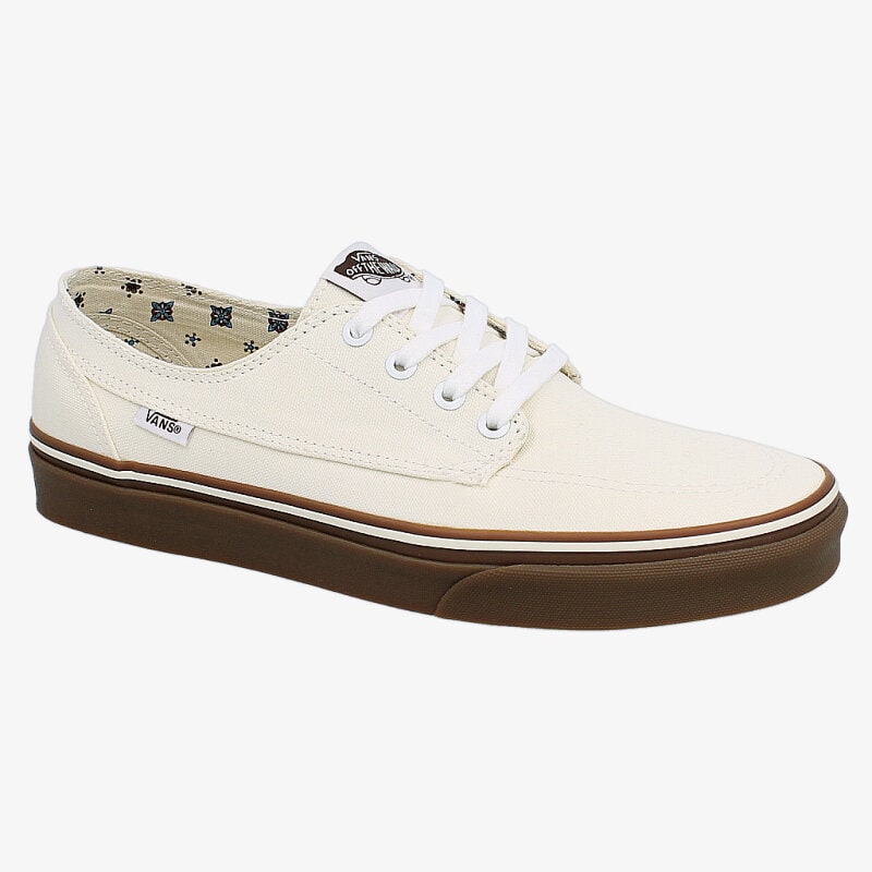 pánské skate boty (skateboardové) VANS BRIGATA VZSLF80 BÉŽOVÁ