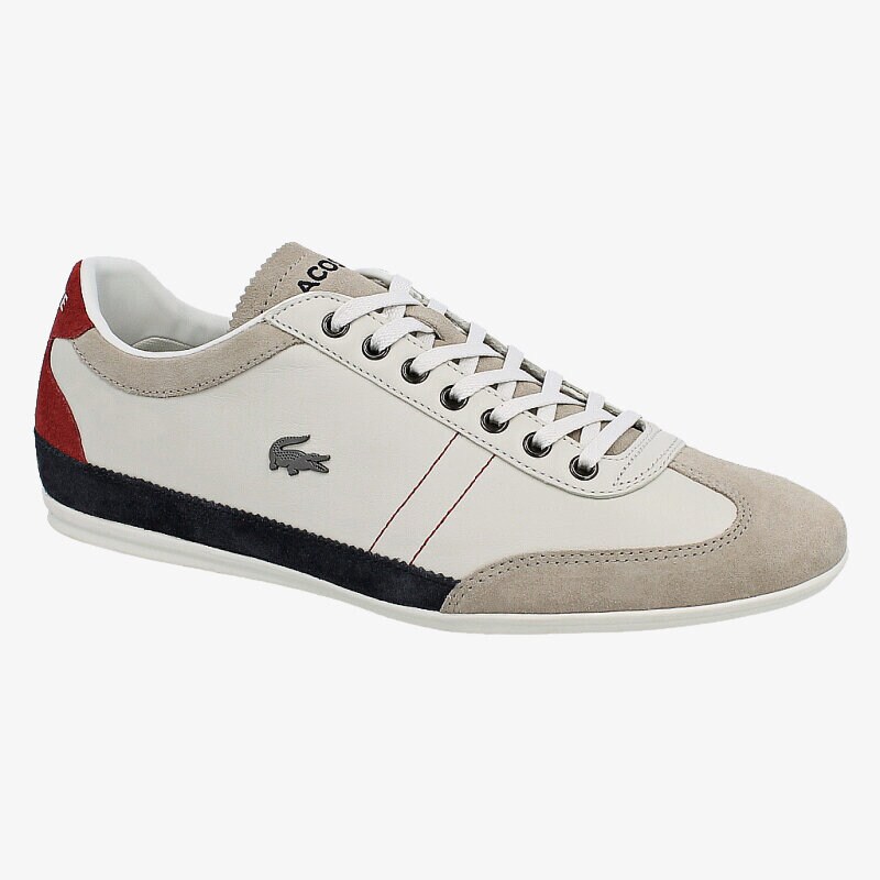 pánské tenisky LACOSTE MISANO 15 LCR  729SRM2150W1B BÍLÁ