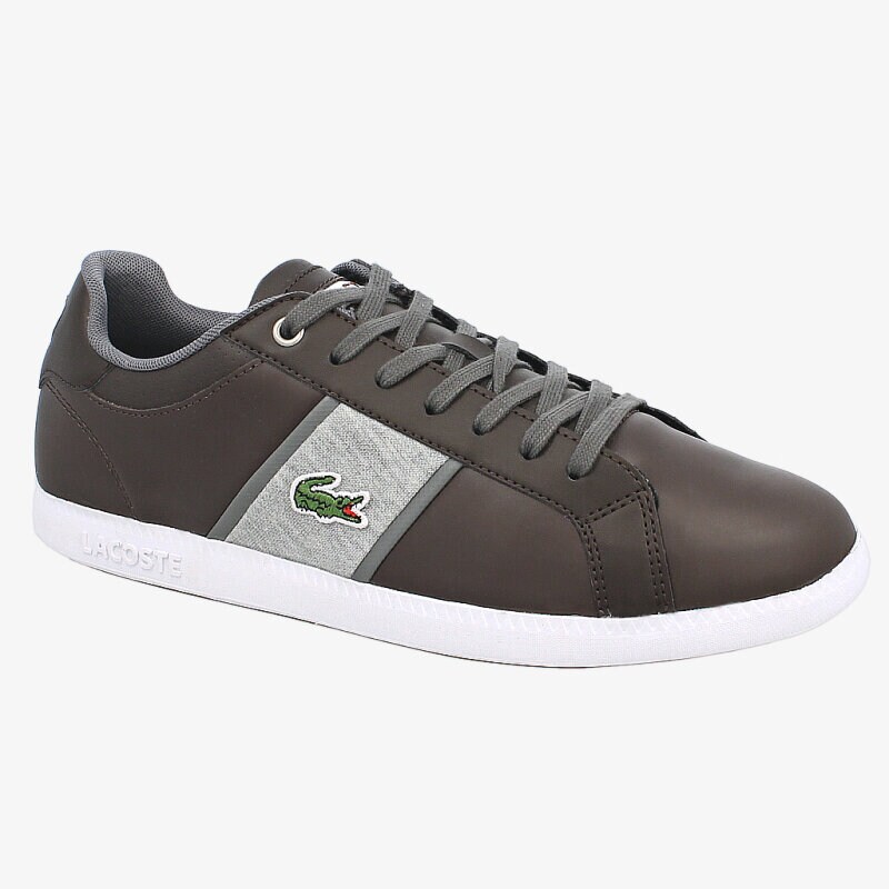 pánské tenisky LACOSTE GRADUATE EVO GRV  729SPM0026402 HNĚDÁ
