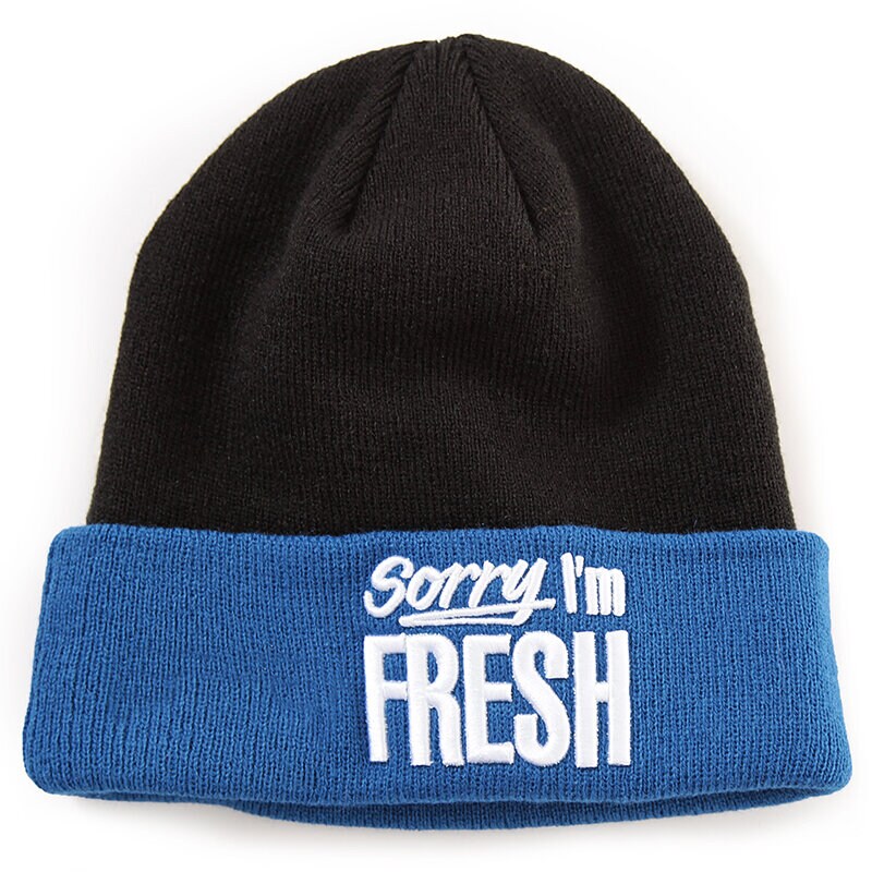 dětská čepice NEW ERA ČEPICE FRESH KNIT NEW ERA 80042669 ČERNÁ