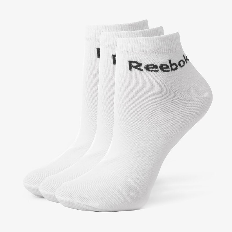 dámské ponožky REEBOK PONOŽKY SE M THIN SOCK 3P WHITE S02336 BÍLÁ