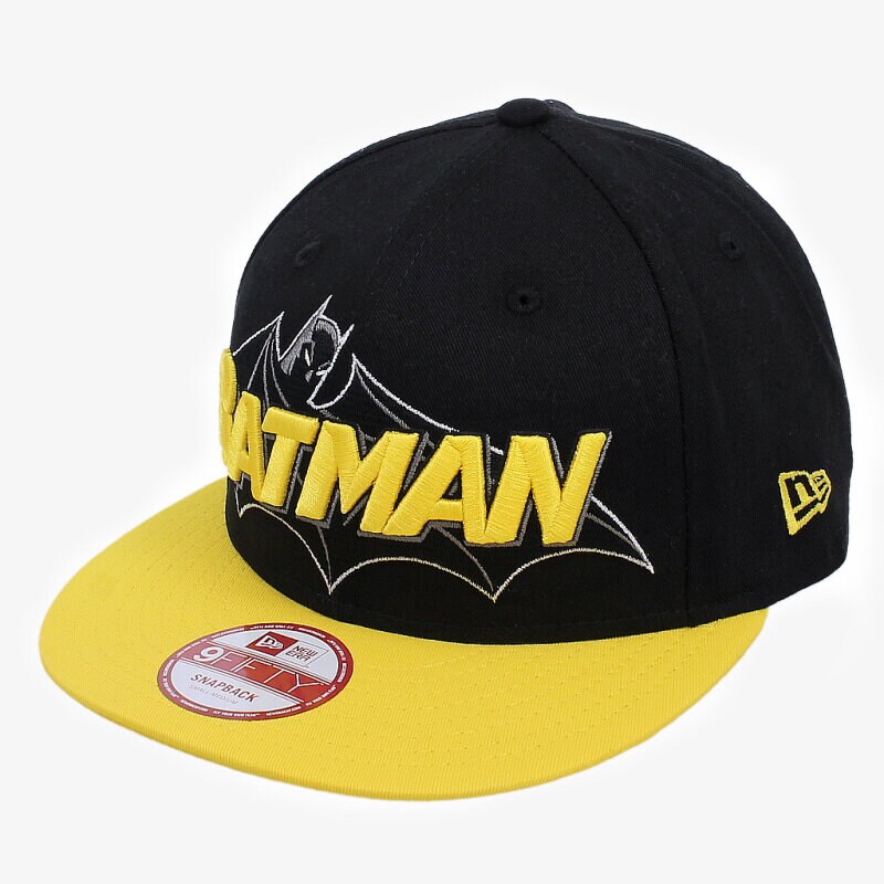 pánská kšiltovka NEW ERA ČEPICE HERO WORD 9FIFTY BATMAN 80038579 ČERNÁ