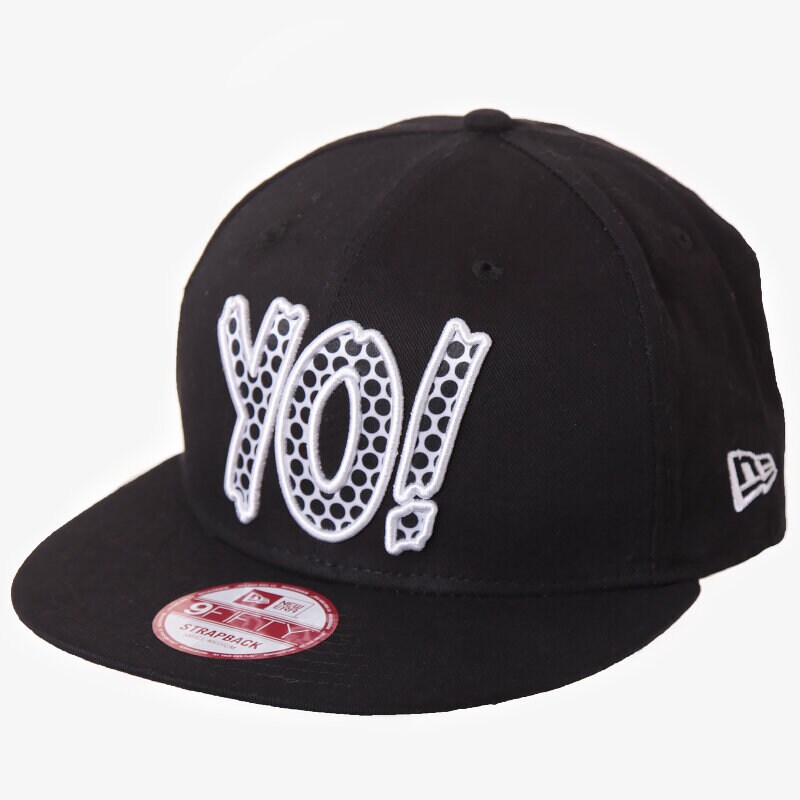 dětská kšiltovka NEW ERA ČEPICE YO 9FIFTY WHITE 80080240 ČERNÁ