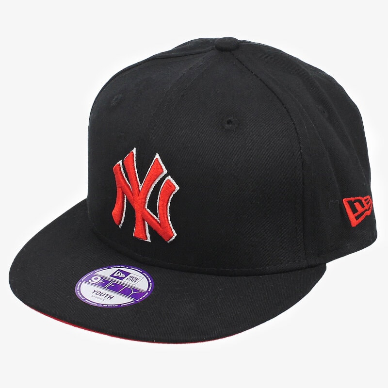 dětská kšiltovka NEW ERA ČEPICE KIDS BLACK POP NEW YORK YANKEES 80064538 ČERNÁ