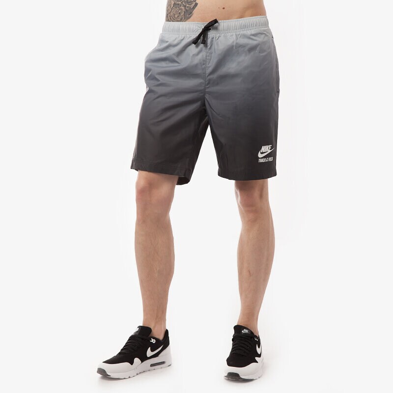 pánské kraťasy NIKE ŠORTKY  RU GRADIENT WVN 653814043 ŠEDÁ