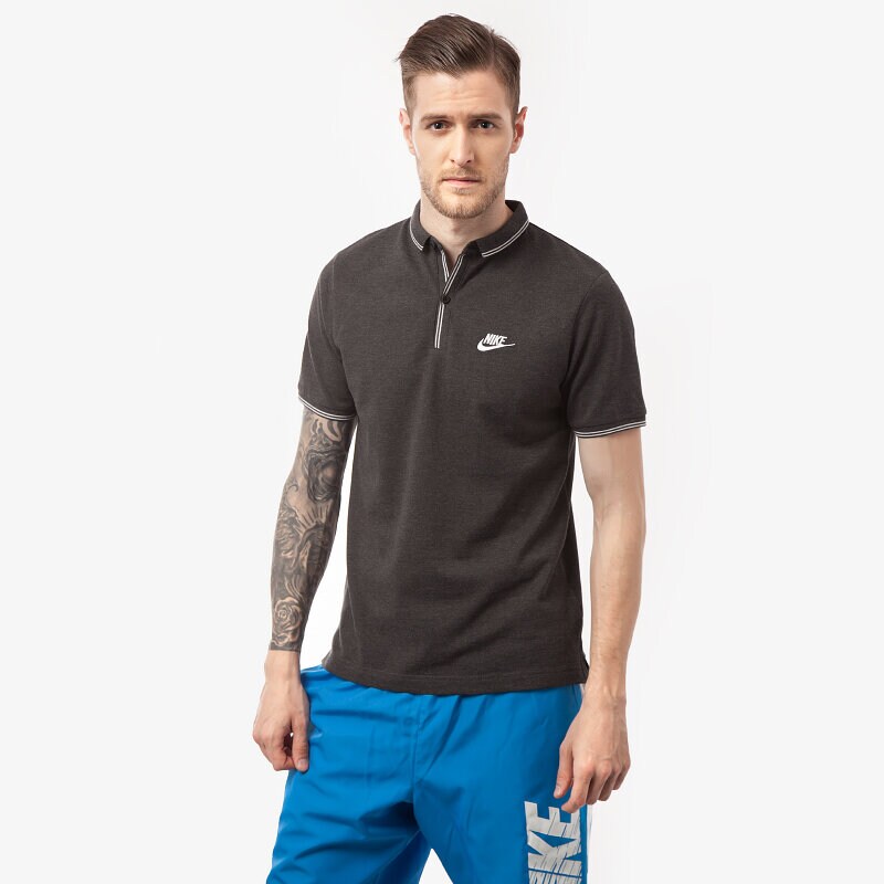 pánské polo tričko NIKE TRIČKO GS SLIM TRIČKO-LEAGUE 652446032 ČERNÁ