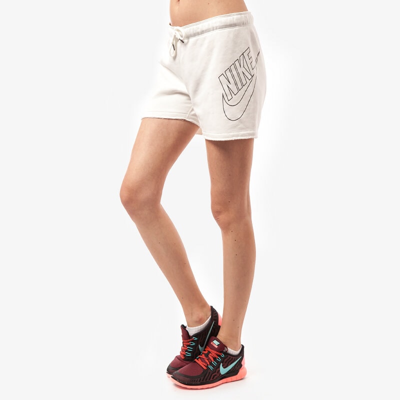 dámské kraťasy NIKE ŠORTKY  RALLY SHORT 643079133 BÍLÁ