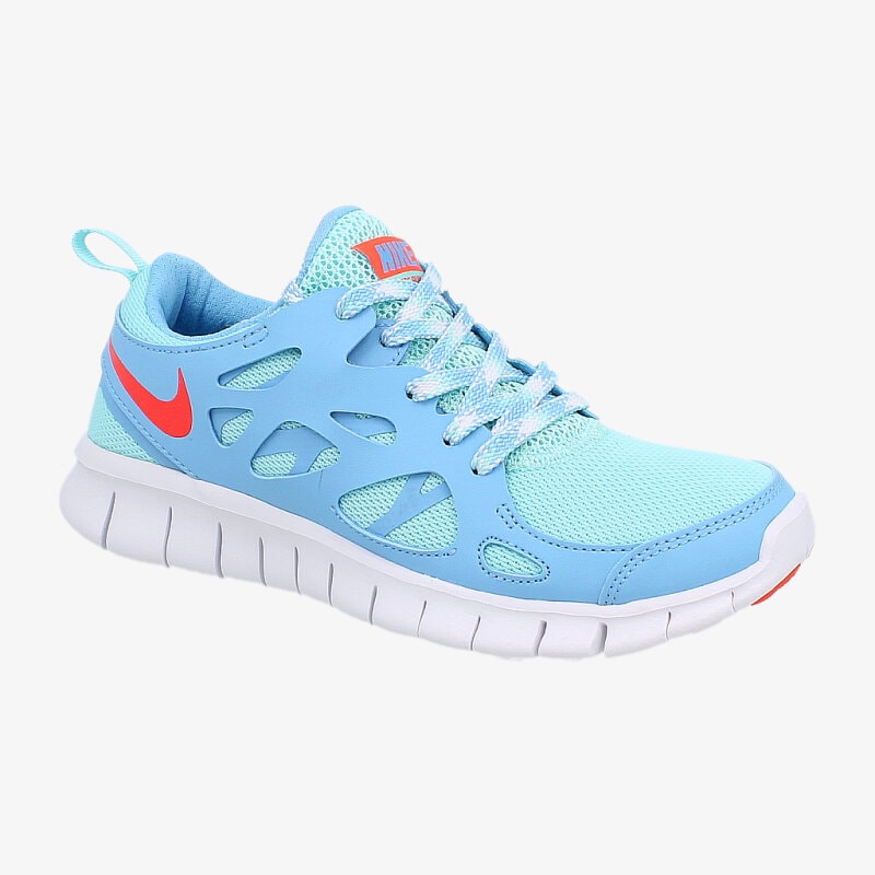 dětské běžecké boty NIKE FREE RUN 2 (GS) 477701301 MODRÁ
