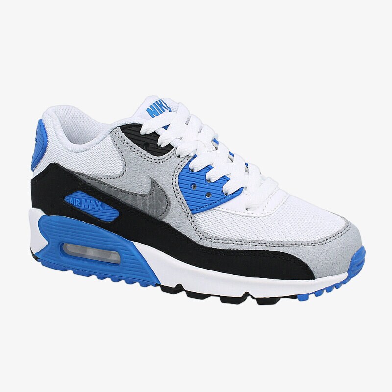 dětské tenisky NIKE AIR MAX 90 MESH (GS)  724824-101 BÍLÁ