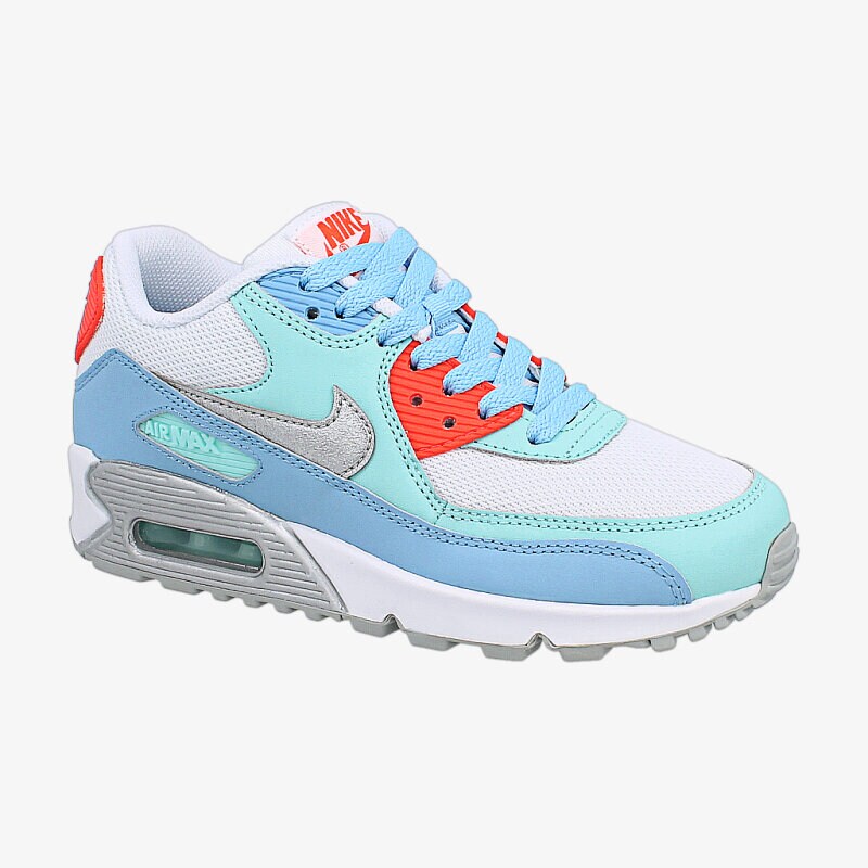 NIKE AIR MAX 90 MESH (GS)  724855100 MODRÁ
