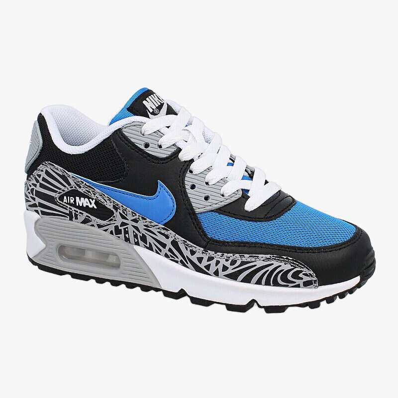 NIKE AIR MAX 90 PREM MESH (GS) 724882400 ČERNÁ