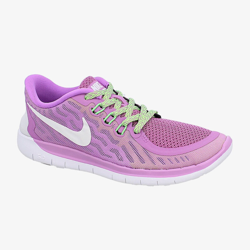 dětské běžecké boty NIKE FREE 5.0 (GS) 725114500 RŮŽOVÁ