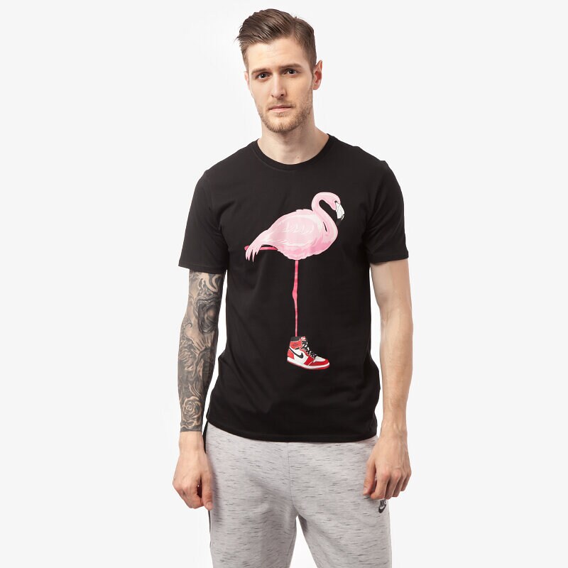 pánské tričko NIKE TRIČKO WHATEVER BEACH 705261010 ČERNÁ