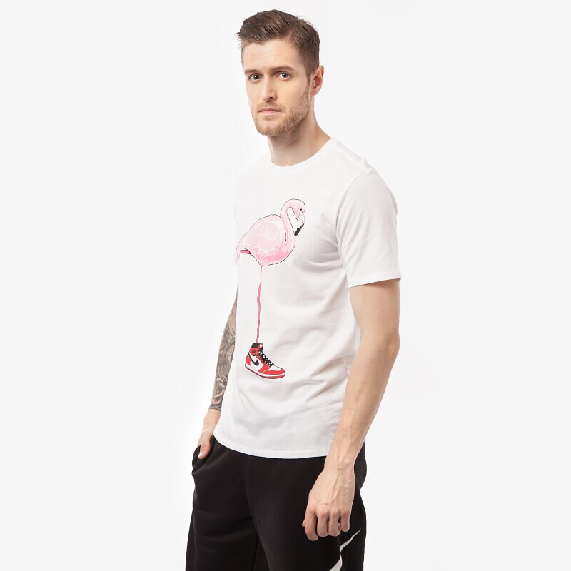 pánské tričko NIKE TRIČKO WHATEVER BEACH 705261100 BÍLÁ