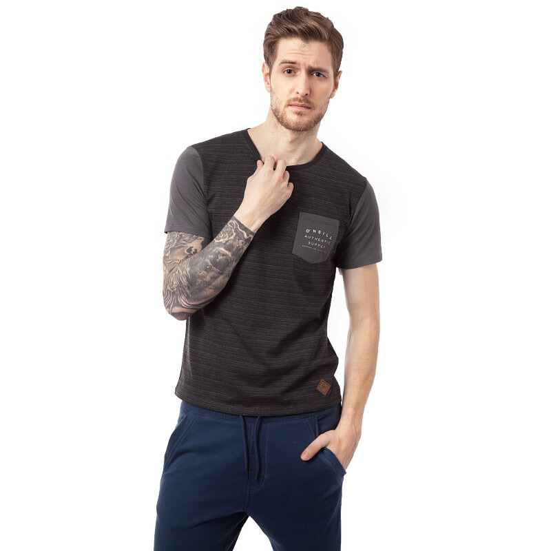 pánské tričko O'NEILL TRIČKO HYPERDRY 5017229900 ČERNÁ