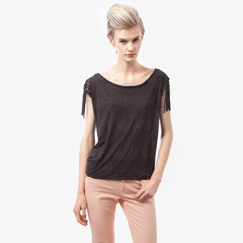 dámské tričko O'NEILL TRIČKO HILLTOP 5073269009 ČERNÁ