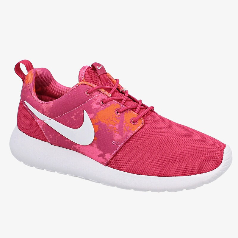 dámské tenisky NIKE WMNS ROSHE RUN PRINT  599432613 RŮŽOVÁ
