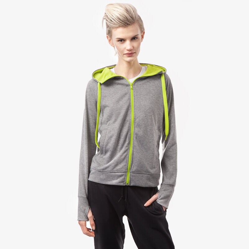 dámská mikina ADIDAS MIKINA PRIME HD JACKET S16367 ŠEDÁ