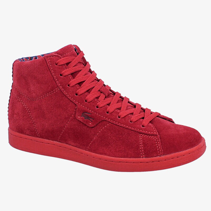 LACOSTE BROADWICK HI CP  729LEW2213047 ČERVENÁ