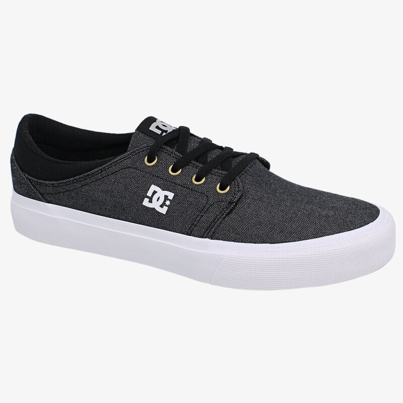 pánské skate boty (skateboardové) DC TRASE TX SE ADYS300123KWG ČERNÁ