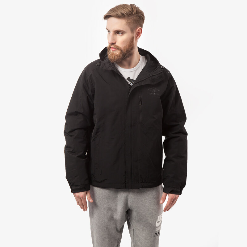Přechodná bunda pánská (podzimní, jarní) UMBRO BUNDA KLOK UL15KUM10801 ČERNÁ