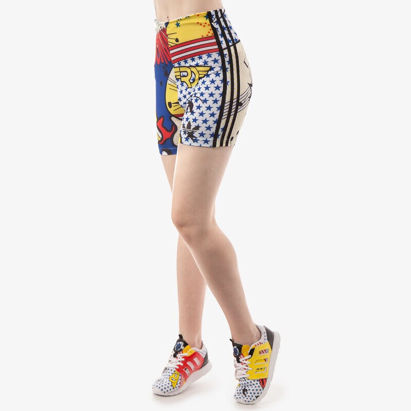 dámské kraťasy ADIDAS ŠORTKY  SUPER SHORTS S23569 VÍCEBAREVNÁ