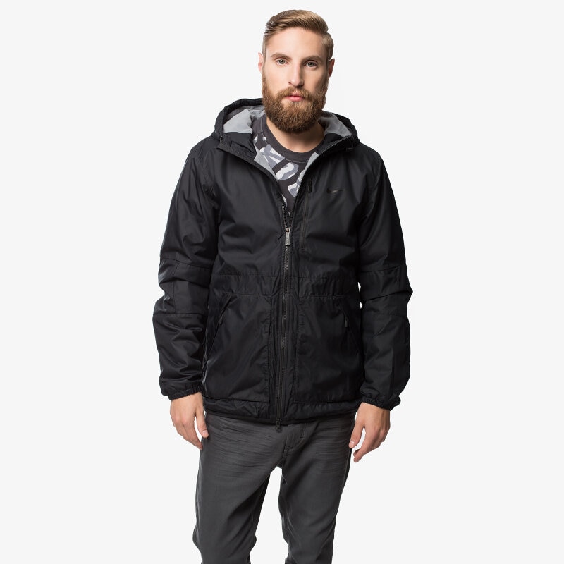 pánská zimní bunda NIKE BUNDA ALLIANCE JKT- FLEECE LINE 626927011 ČERNÁ