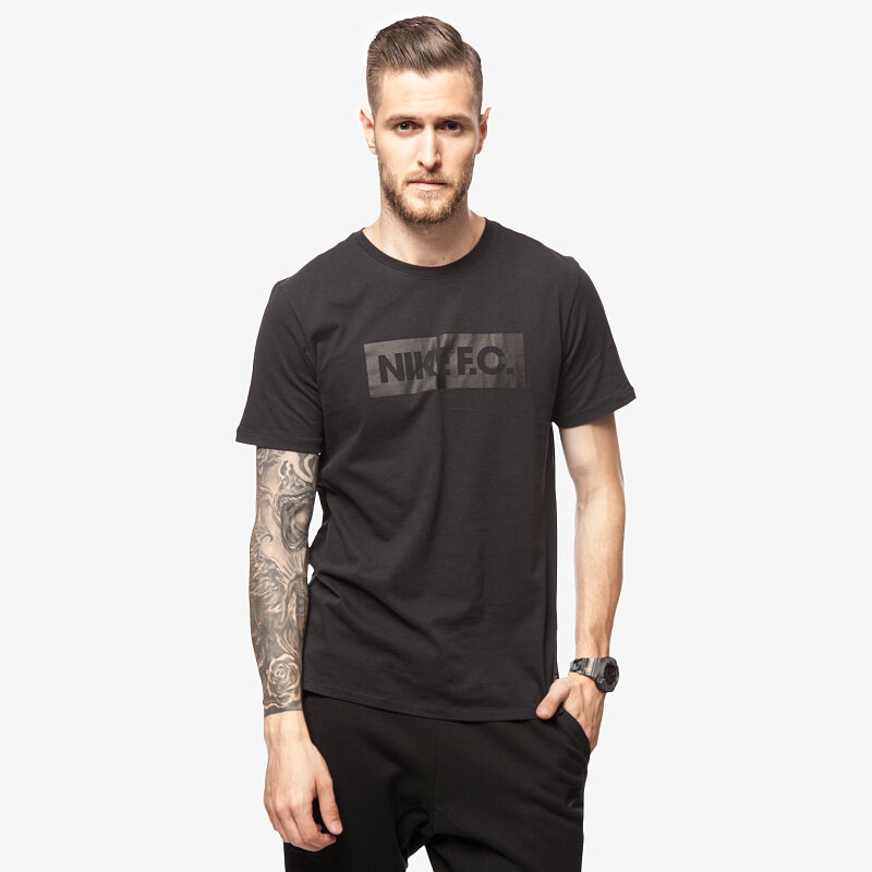 pánské tričko NIKE TRIČKO FC GLORY TEE 726472010 ČERNÁ