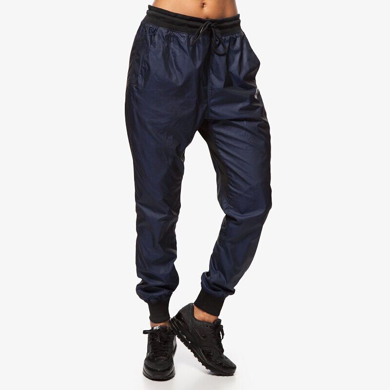 dámské kalhoty NIKE KALHOTY  WOVEN PANT T2 684923410 TMAVOMODRÁ